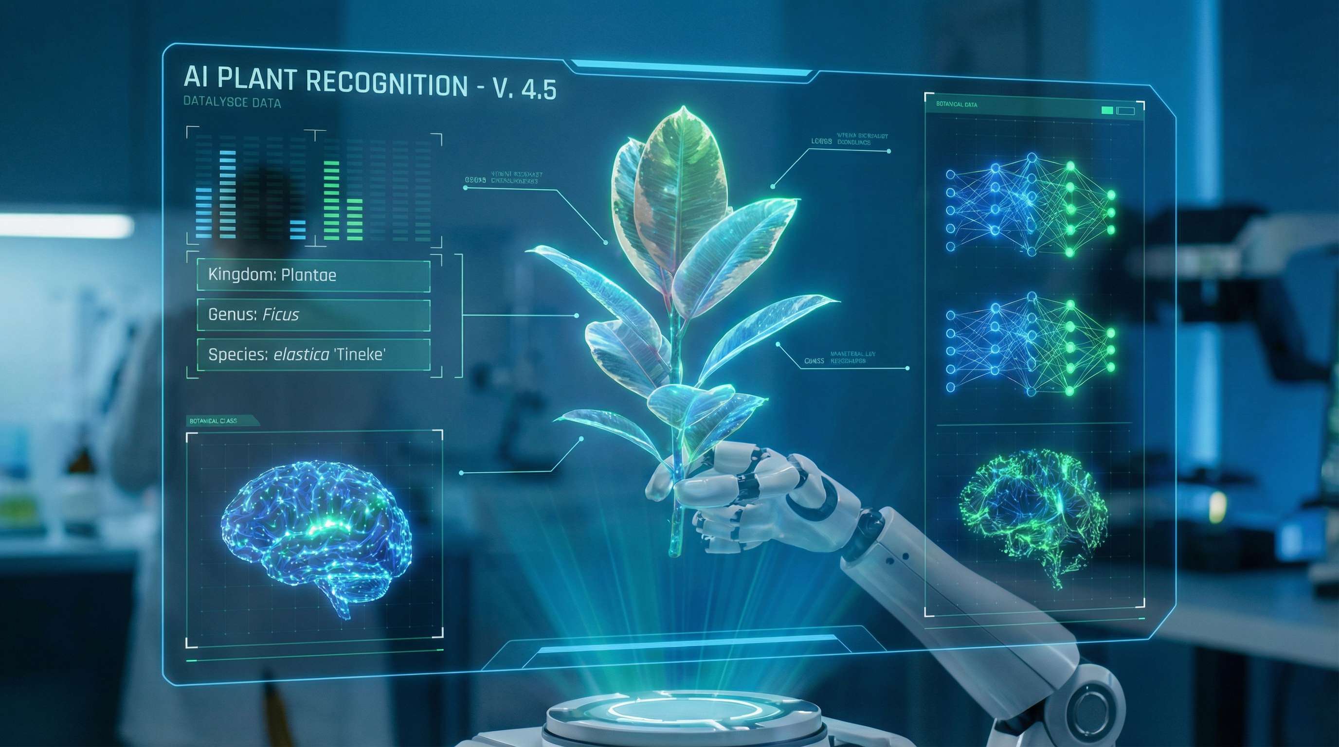 媚黑 AI植物视频识别技术